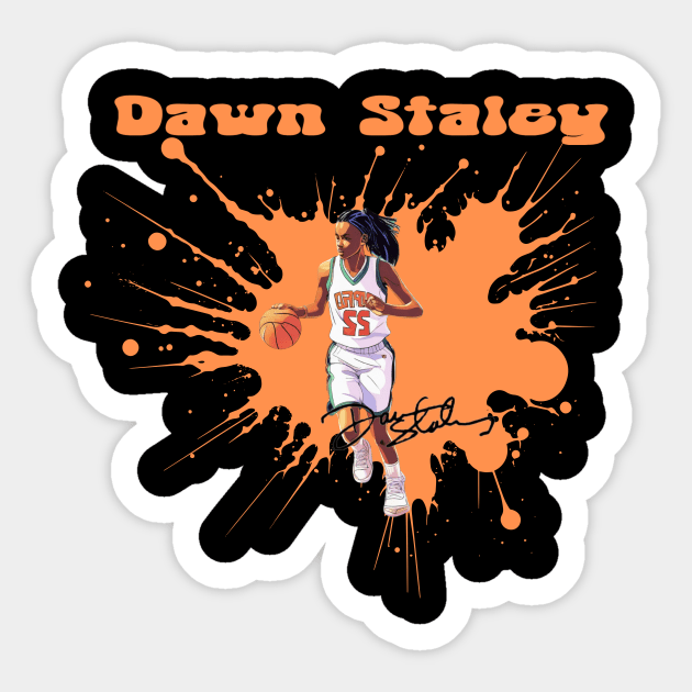 Dawn Staley the legend Sticker by badrhijri